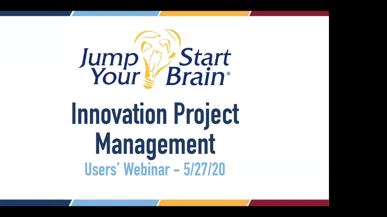 May 2020 Jump Start Your Brain Users inar on Vimeo