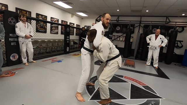 Standing Guillotine Run the Pipe Defense