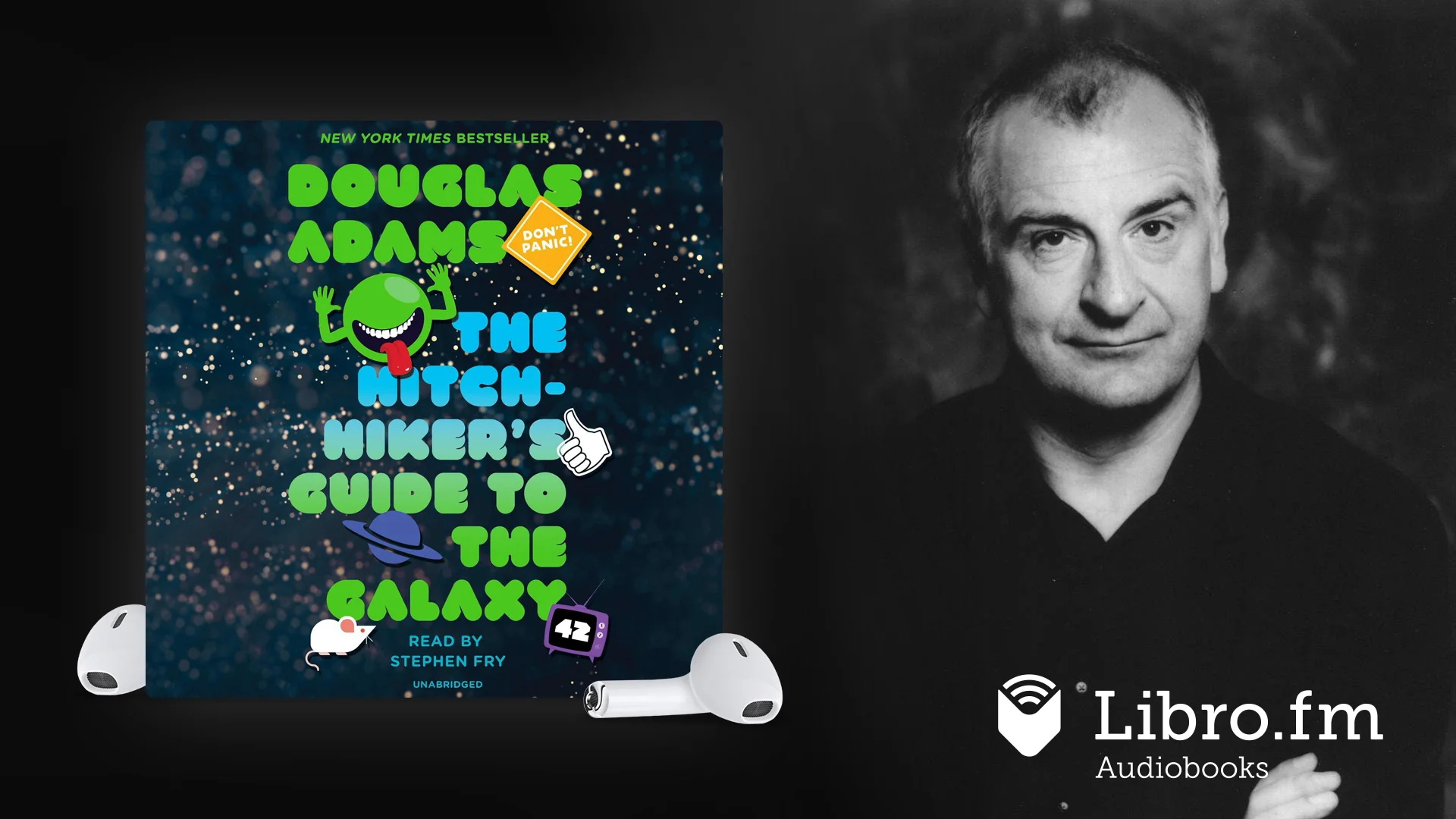 The Hitchhiker's Guide to the Galaxy Audiobook by Douglas Adams