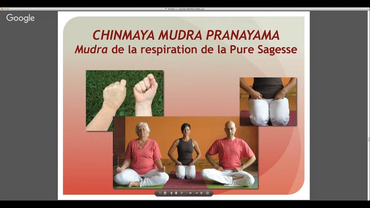 Chinmaya Mudra Pranayama - Pratique 1 (14 minutes)