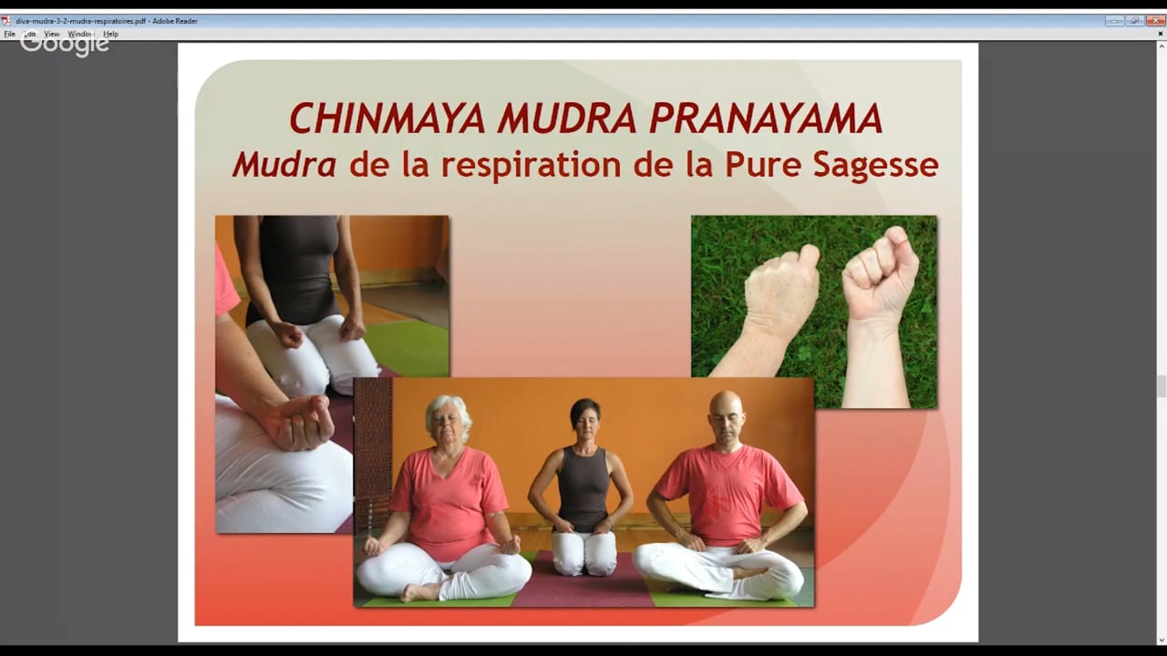 Chinmaya Mudra Pranayama - Pratique 2 (8 minutes)