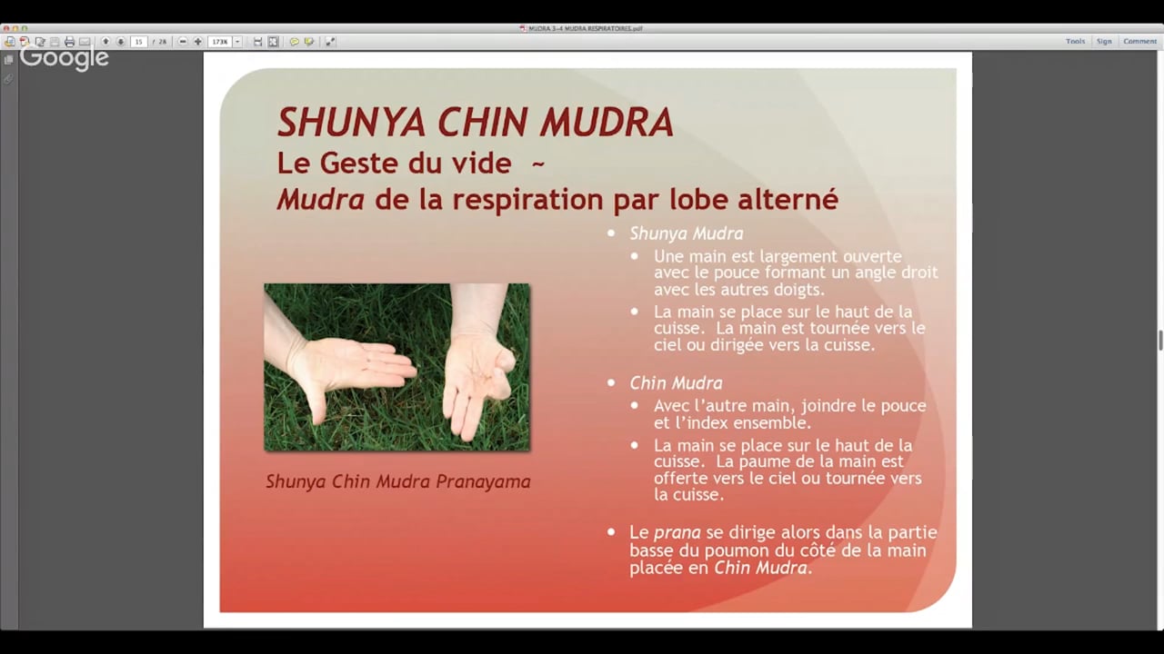 Shunya Chin Mudra (9 minutes)