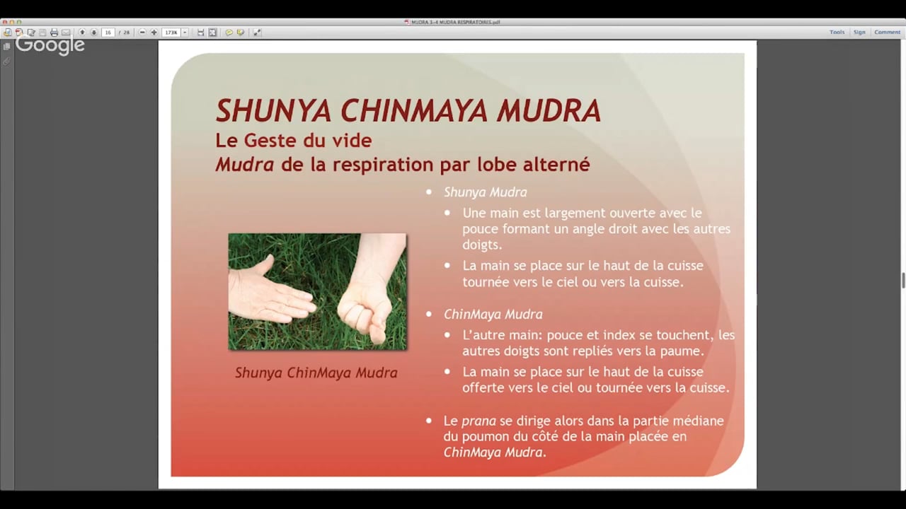 Shunya Chinmaya Mudra (8 minutes)