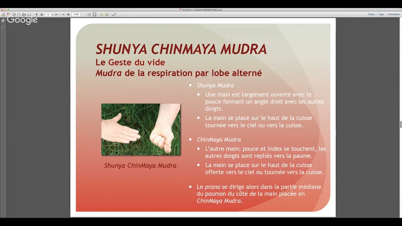 Shunya Chinmaya Mudra (8 minutes)