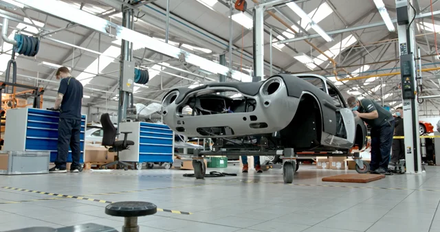 Aston Martin DB5 production resumes after 55 years as build work begins on  DB5 Goldfinger Continuation cars at Aston Martin Works – Aston Martin