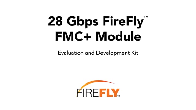 Samtec 28 Gbps FireFly™ FMC+ Module