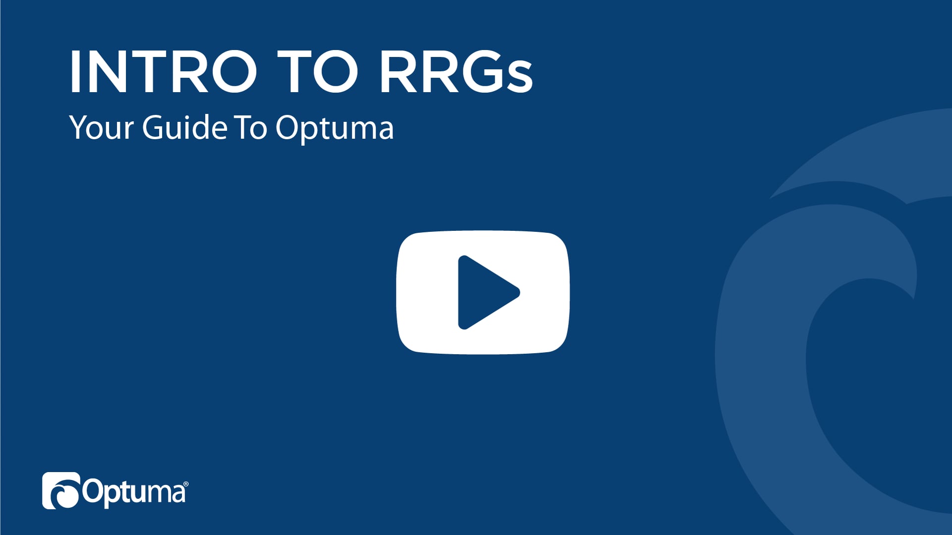 Introduction to RRG