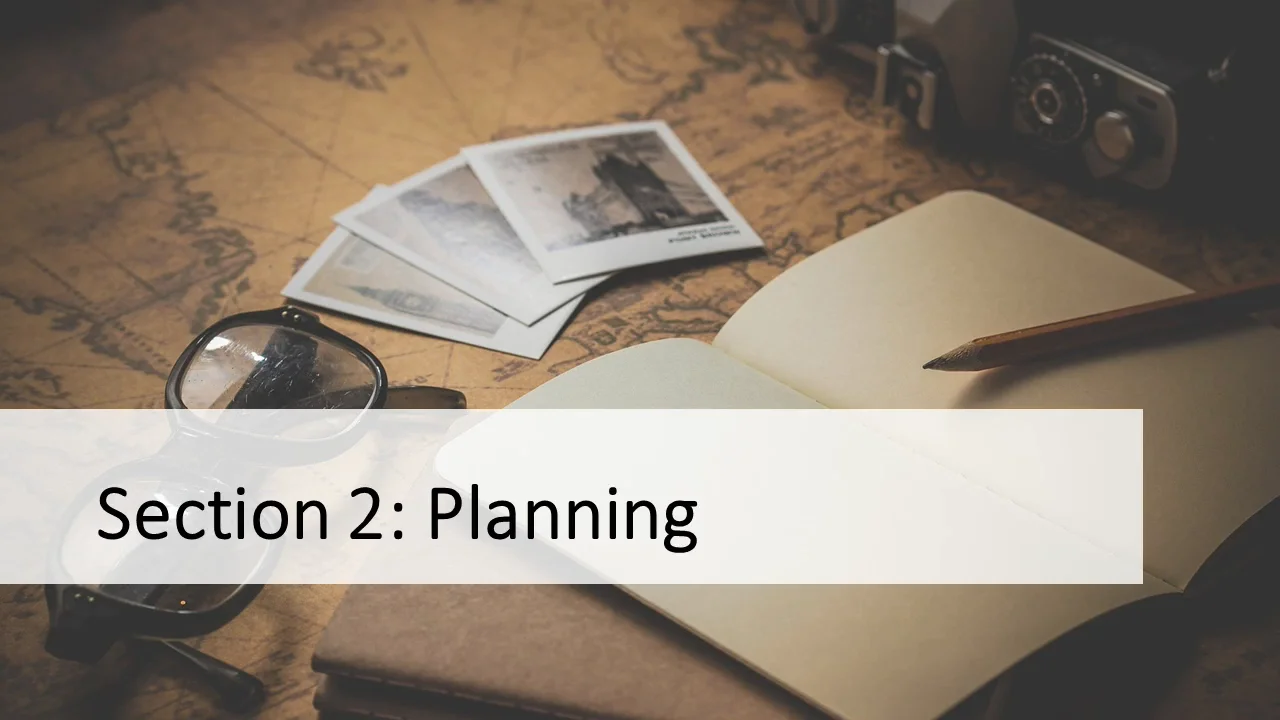 Section 2 - Planning on Vimeo