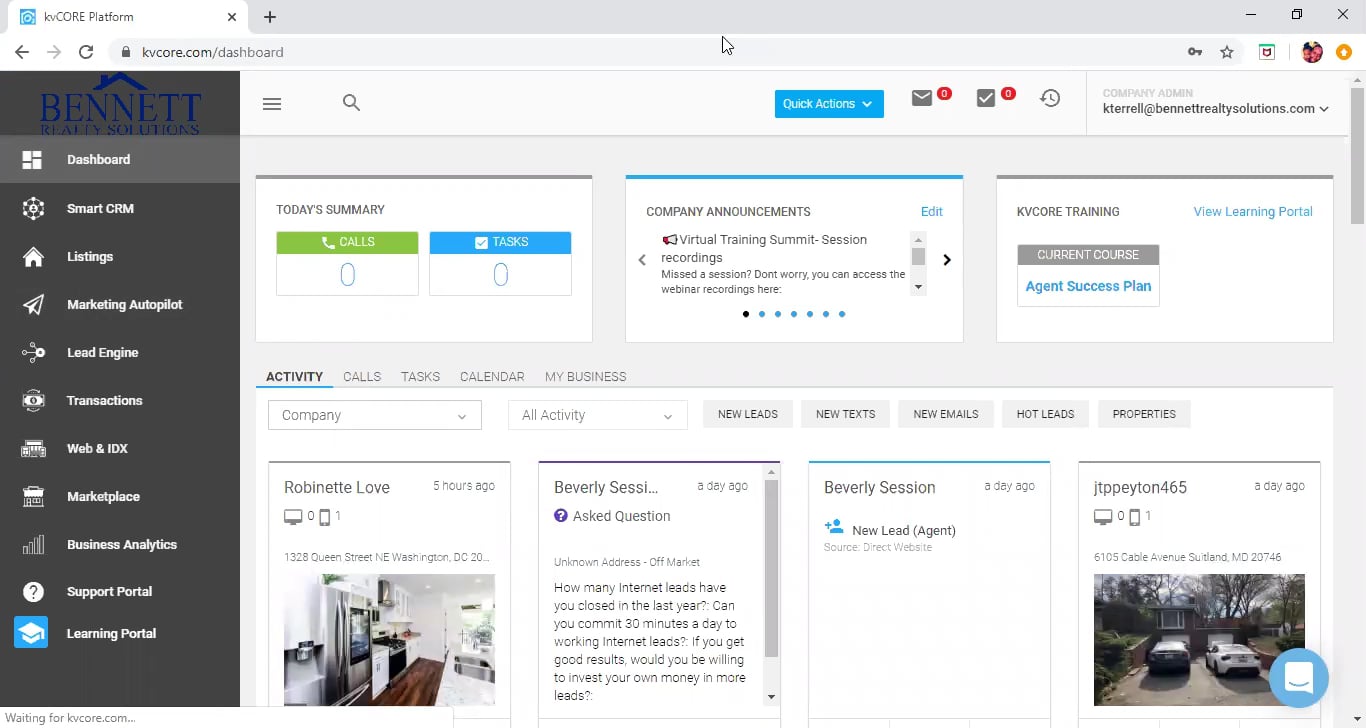 KV Core 101 on Vimeo