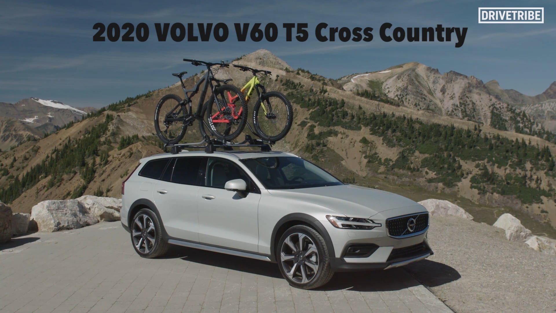 2020 Volvo V60 T5 Cross Country Test Drive in Canadian Rockies