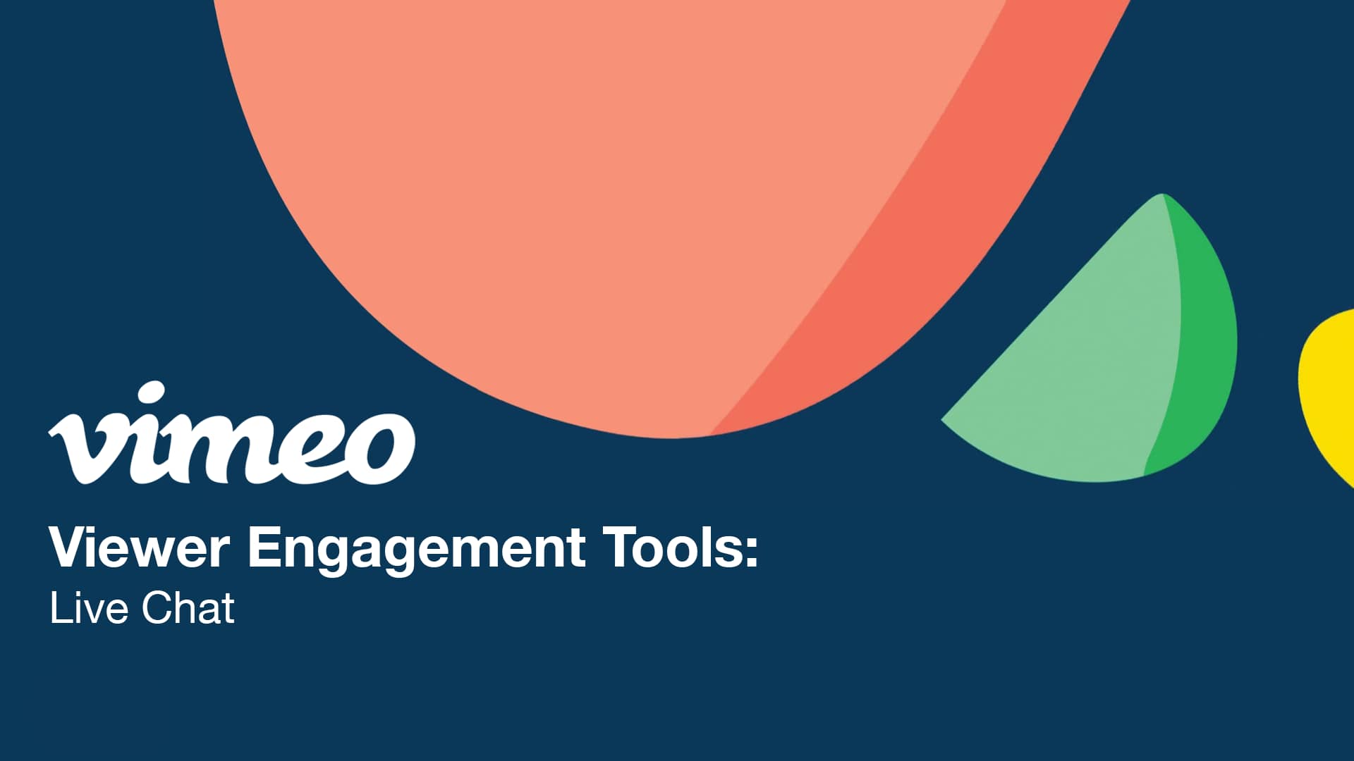 Viewer Engagement Tools: Live Chat on Vimeo