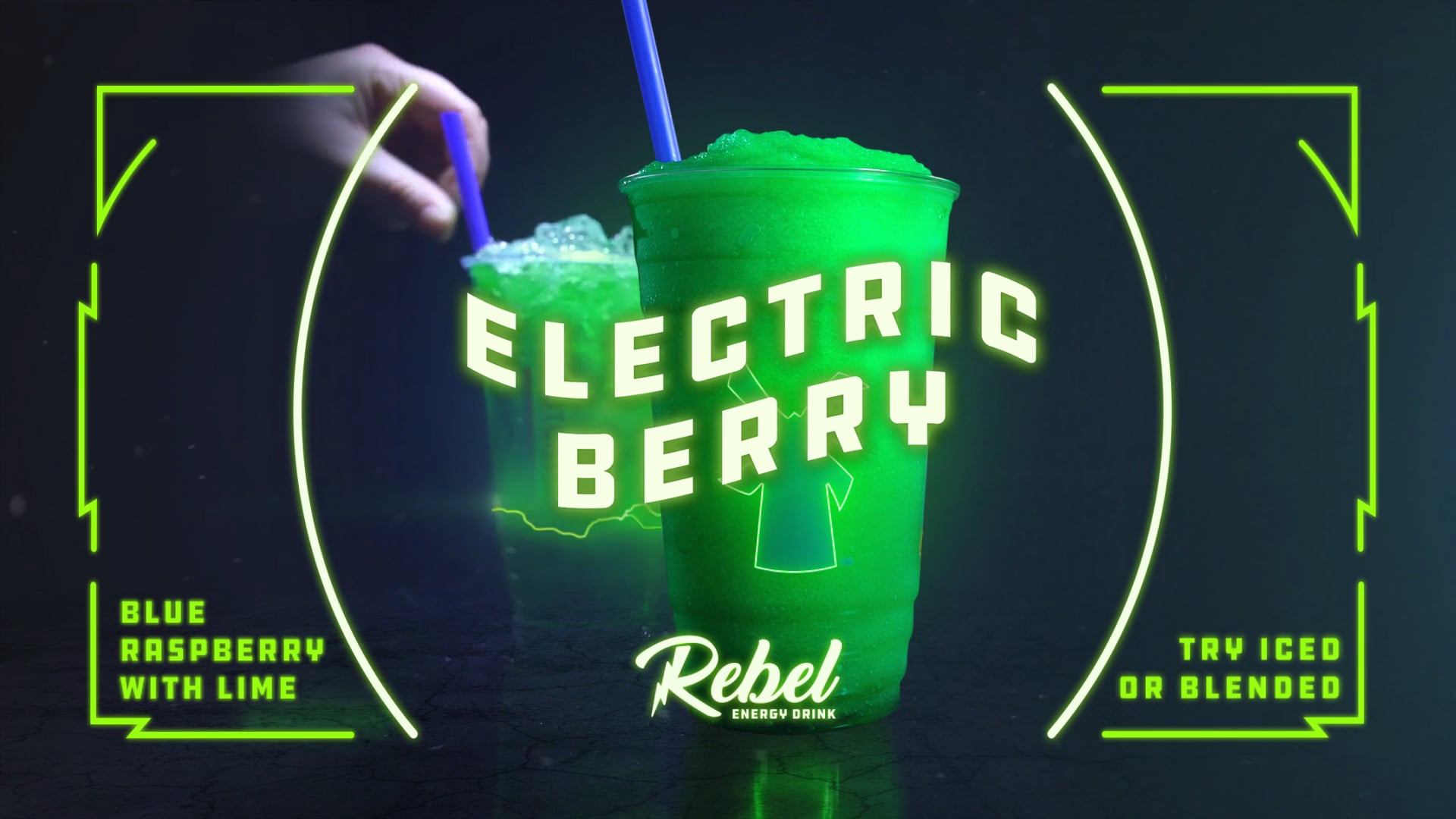 Dutch Bros Coffee: Electric Berry Rebel