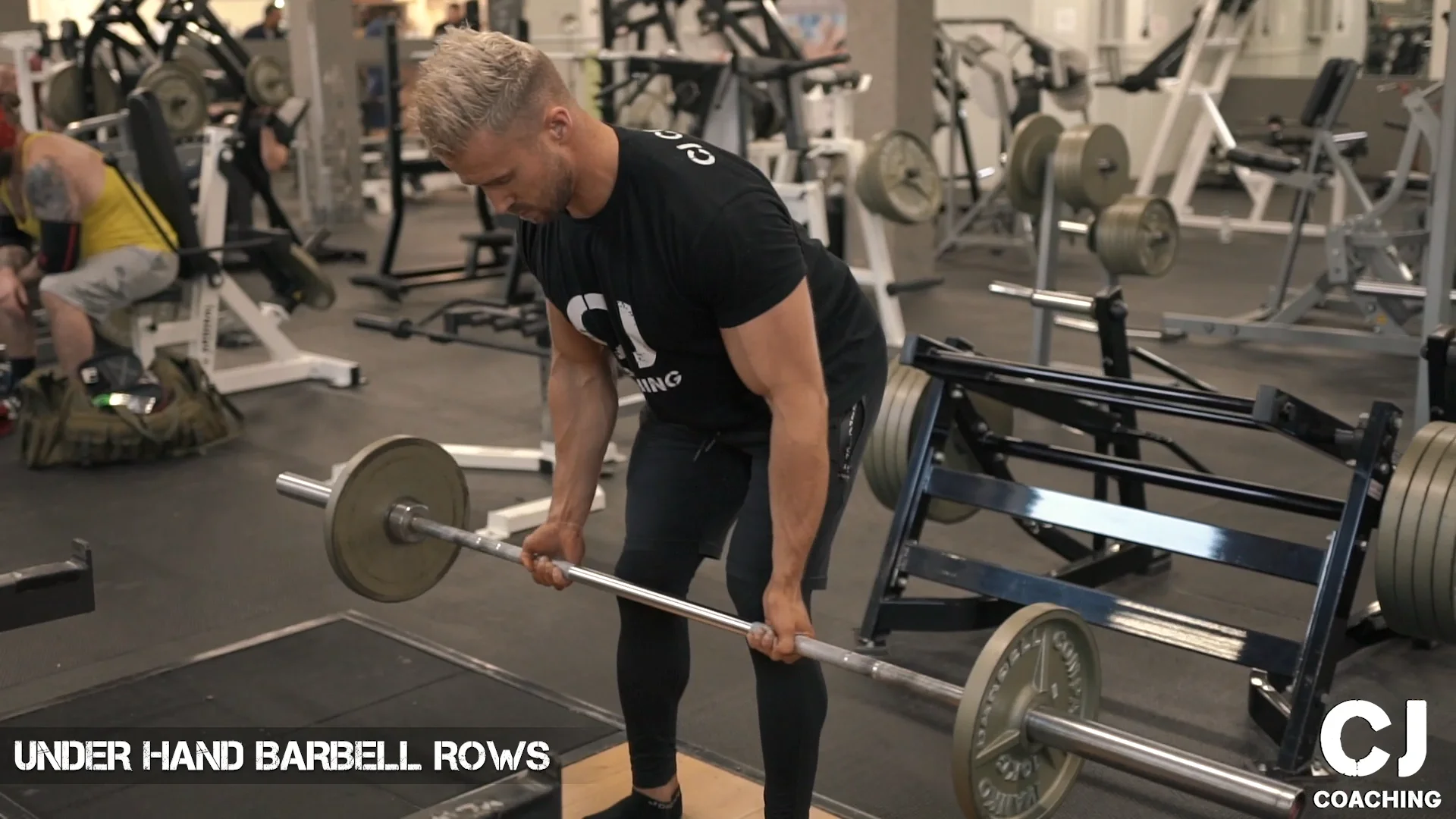 Underhand 2024 barbell row