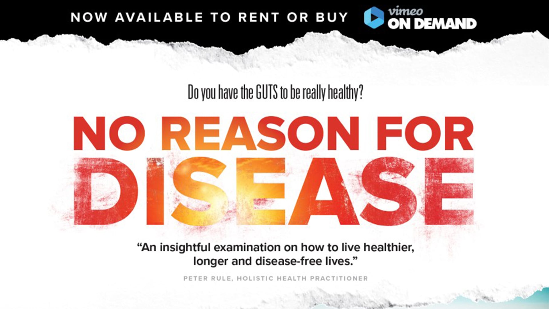Watch No Reason For Disease Online Vimeo On Demand on Vimeo