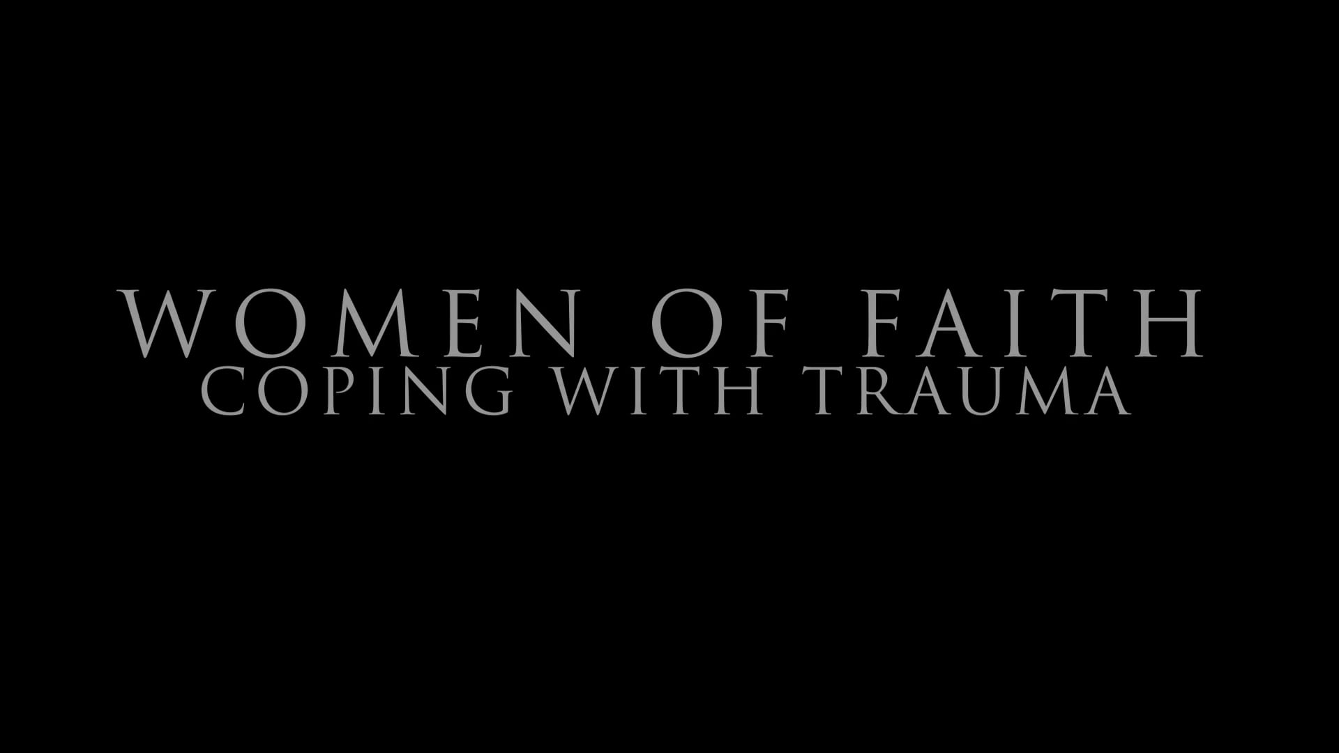 Women of Faith Film Trailer