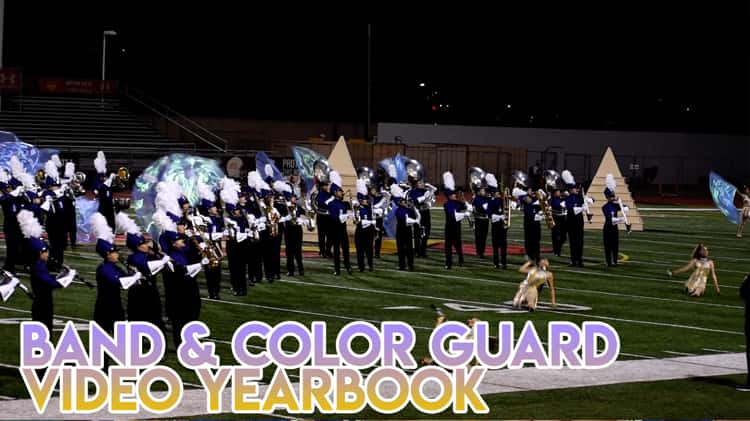 Color Guard, Bronco Marching Band