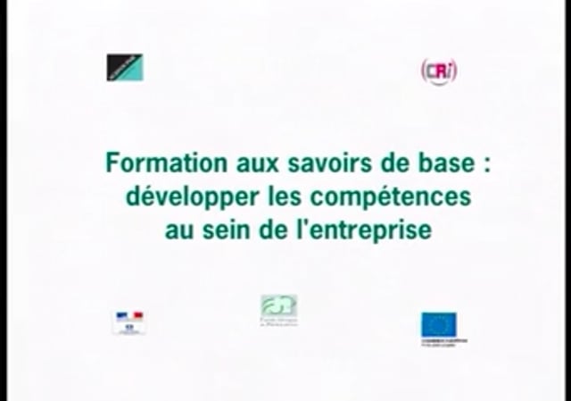 Formation aux savoirs de base : développer les compétences au sein de l'entreprise