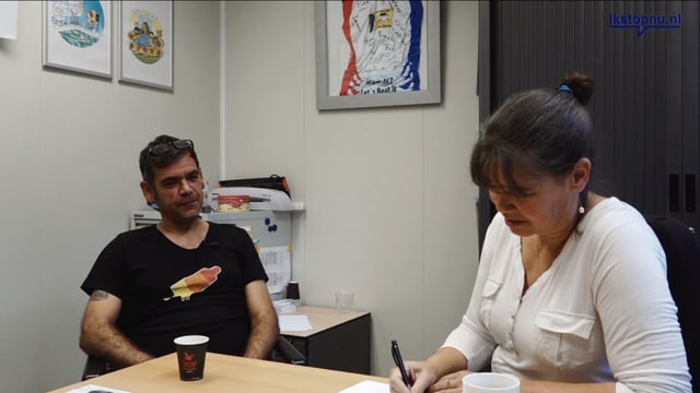 Joris zoekt hulp bij het stoppen