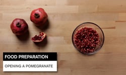 Opening a Pomegranate