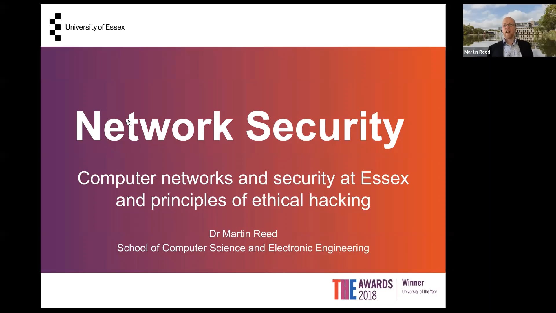 ethical hacking and network security