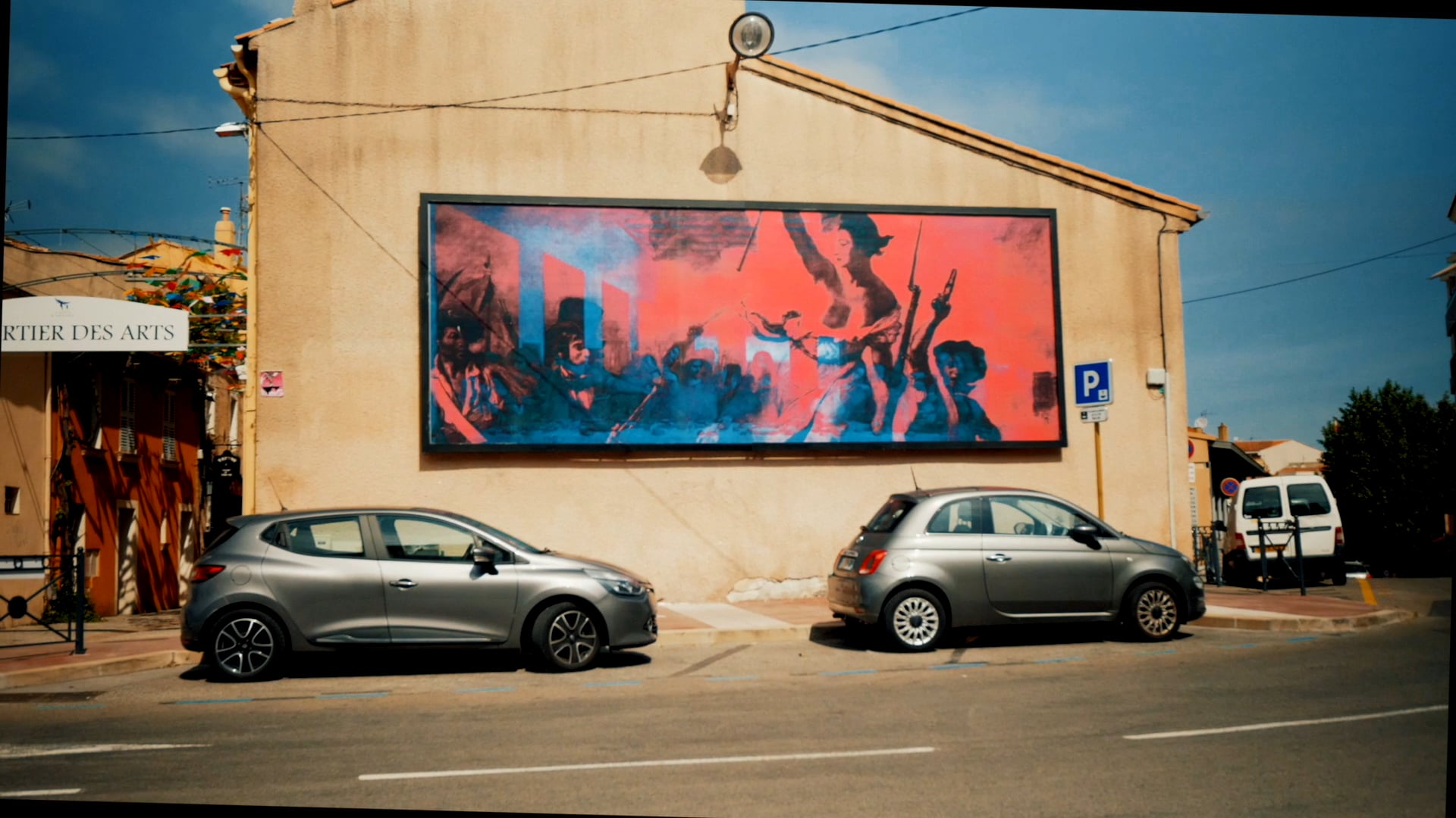 TIMELAPSE "LIBERTE" MUR TIBO