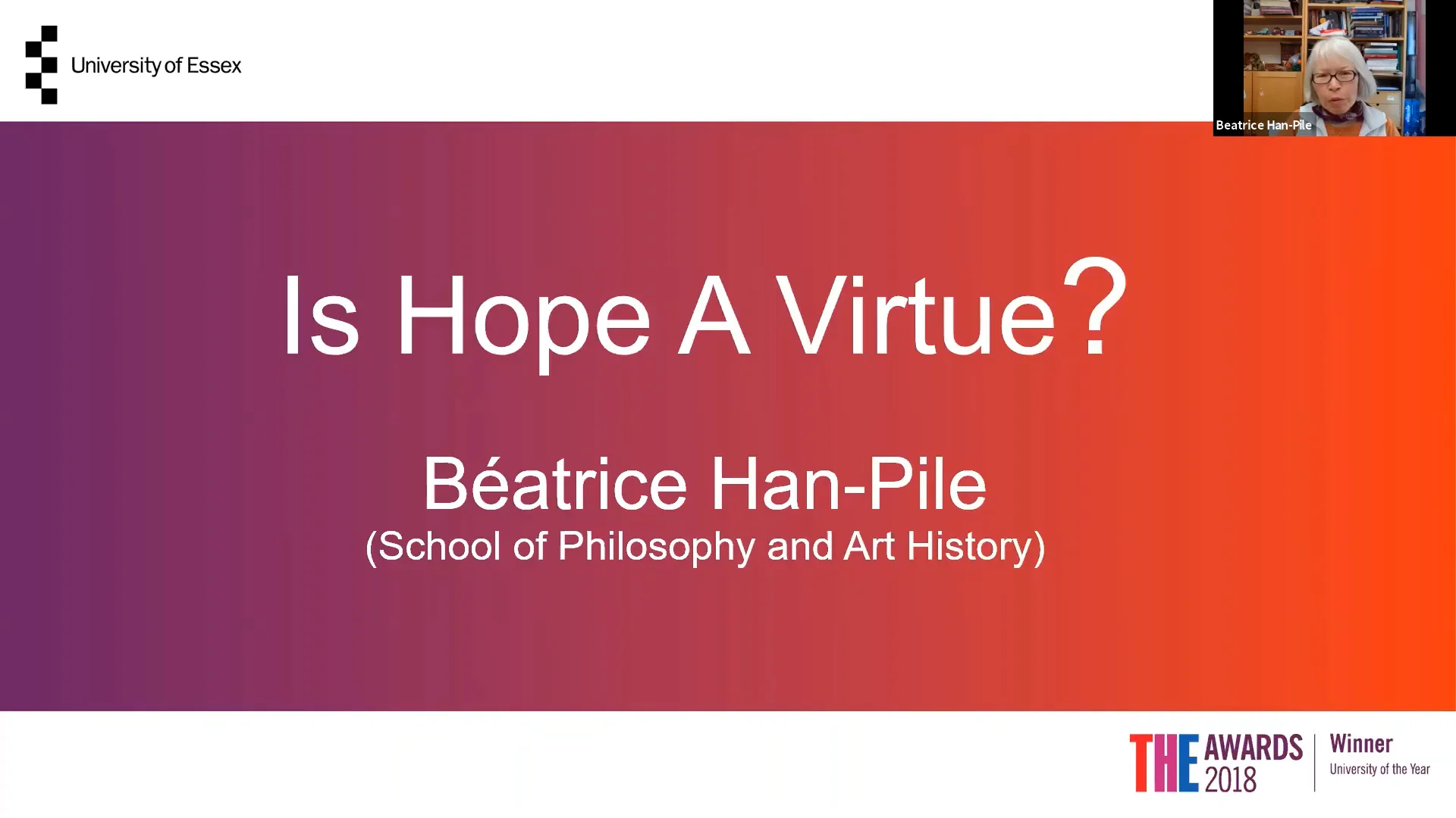 Philosophy PG Is hope a Virtue