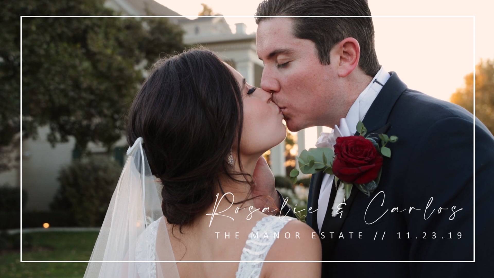 Rosalie & Carlos // The Manor Estate