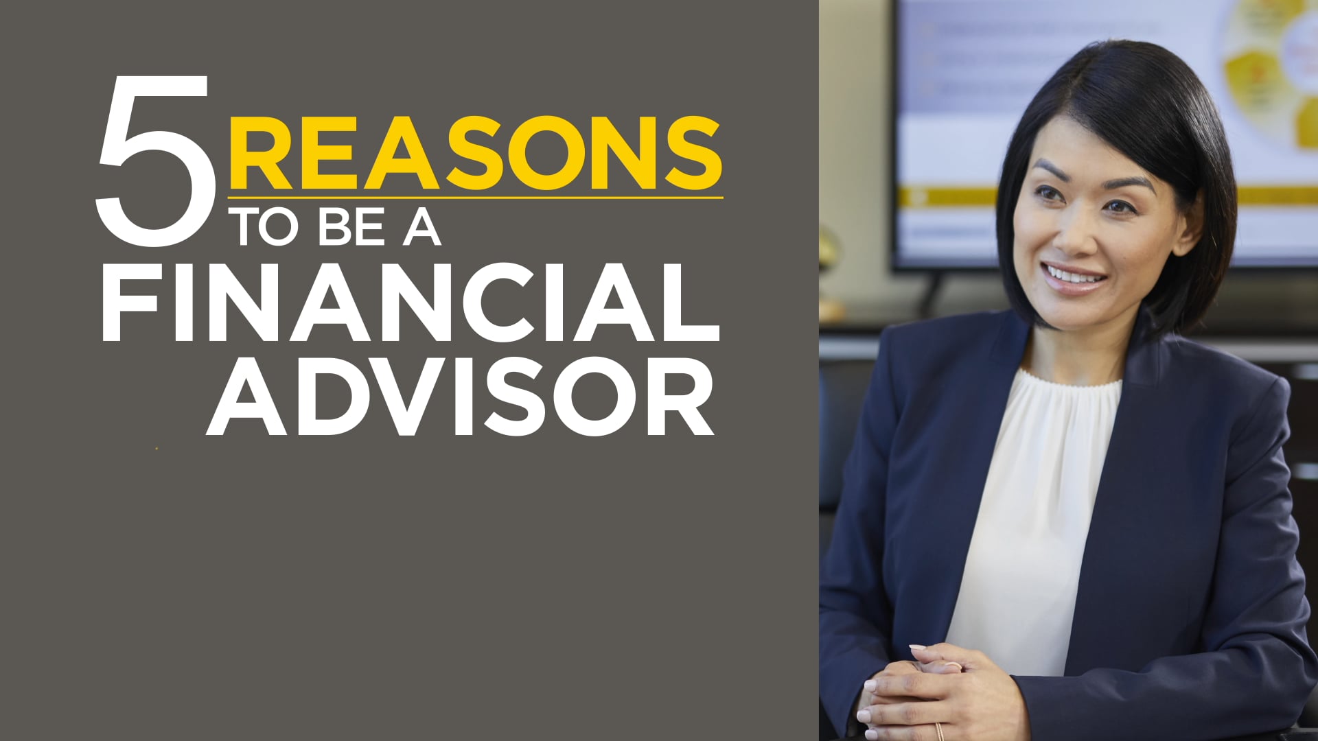 5 Reasons to be a Financial Advisor on Vimeo