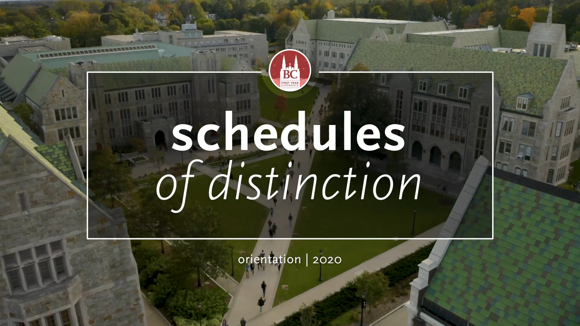 Schedules of Distinction