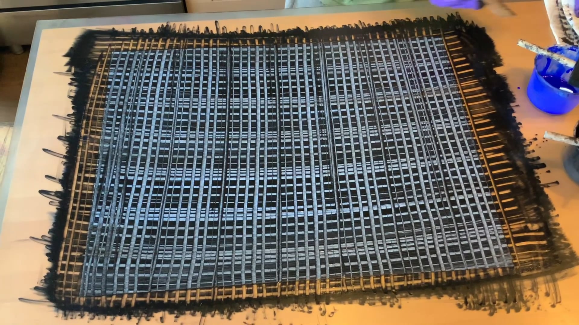 Marie Kelzer Paste Paper - 1984 on Vimeo