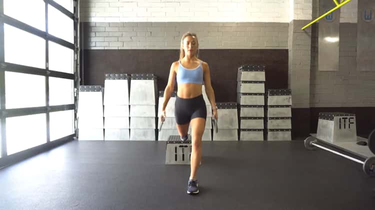 Elevated best sale lateral lunge