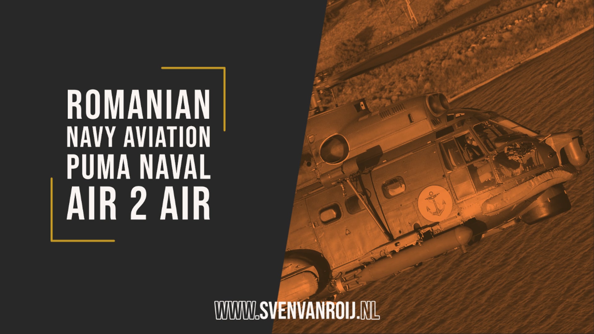 Sven van Roij Aviation Photography - Air2Air photoflight Romanian Black Sea Knights, IAR 330 Puma Naval  | For?ele Navale Rom