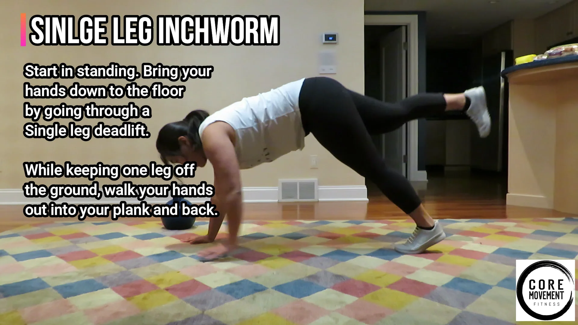 inchworm exercise