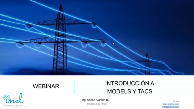 Webinar MODELS y TACS del ATPDraw