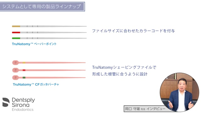 MIコンセプトによるエンド治療システム TruNatomy：岡口守雄先生インタビュー