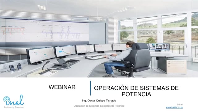 Webinar Operación de Sistemas de Potencia