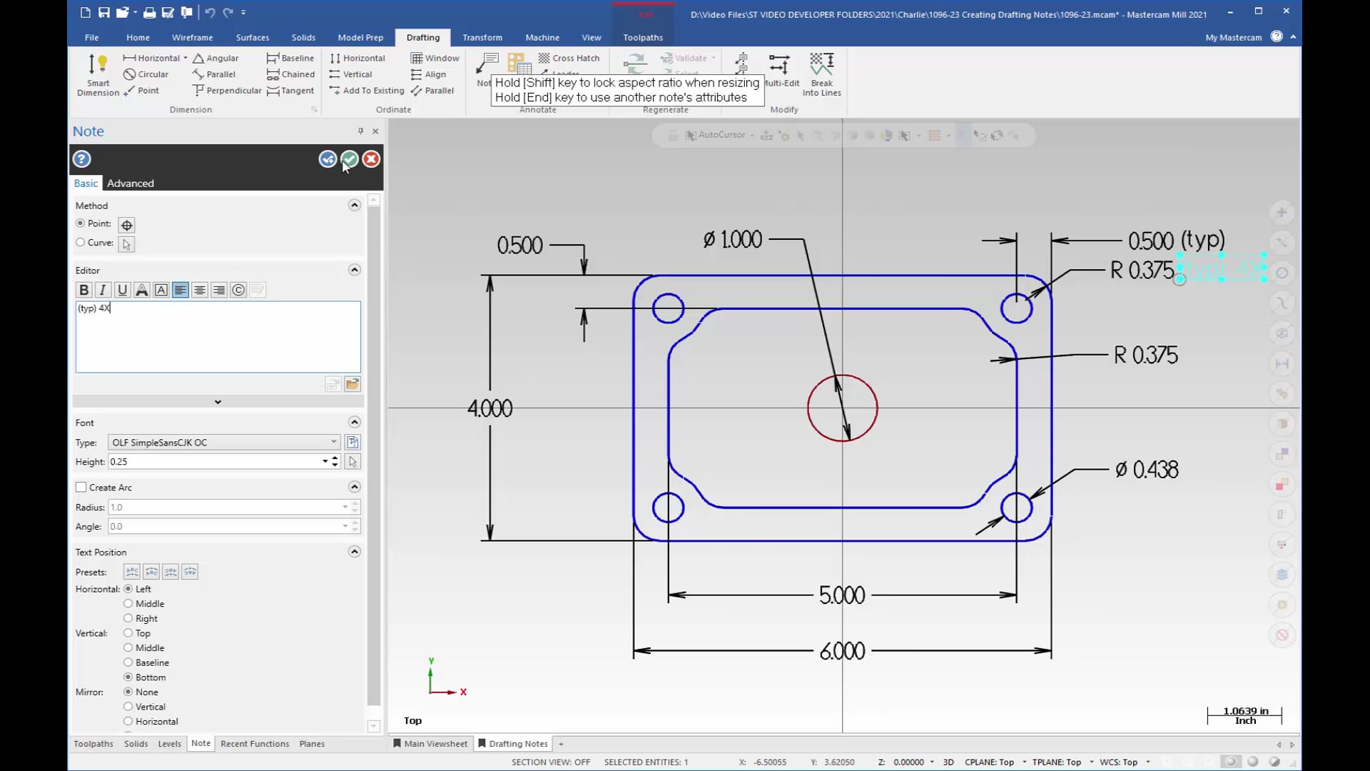 Drafting