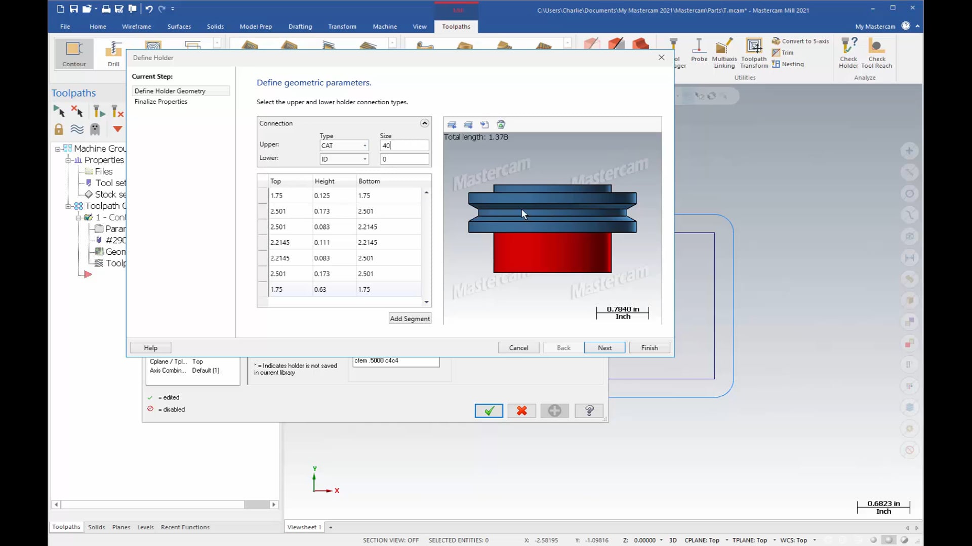 Tool Holders - Parametric/default