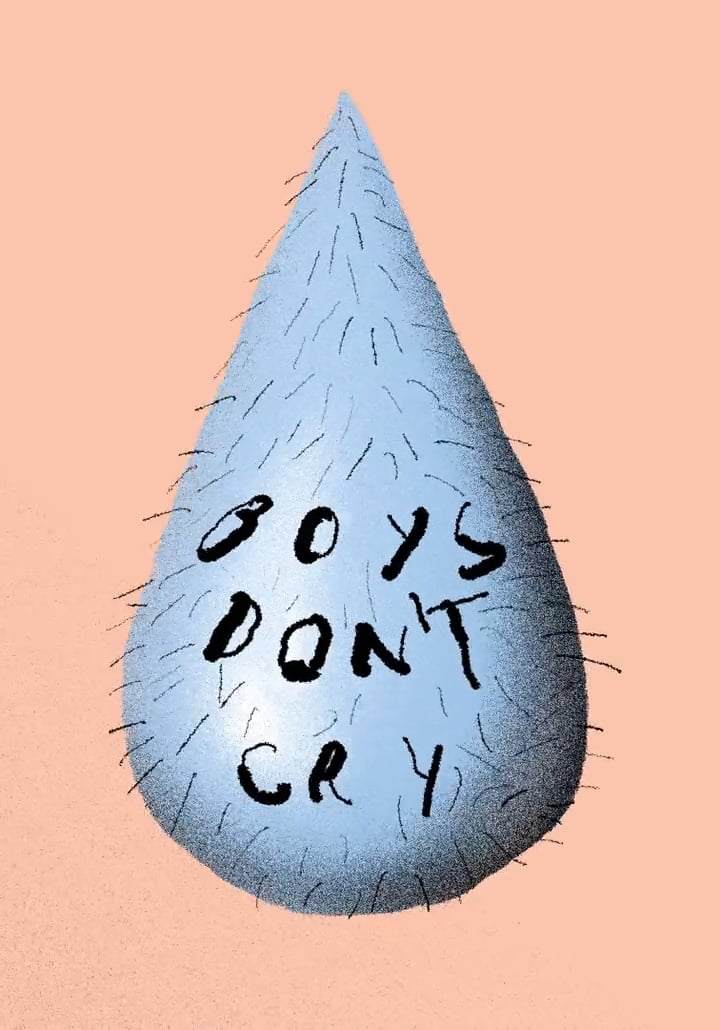 Modern Masculinity - animated posters