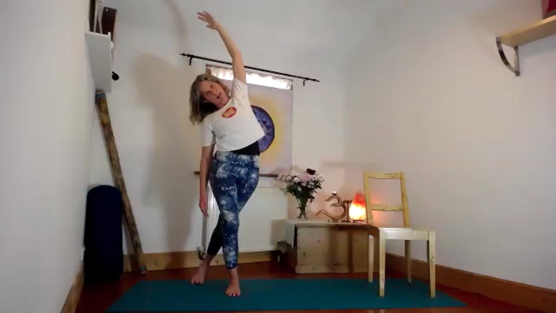 standing stretches and balance