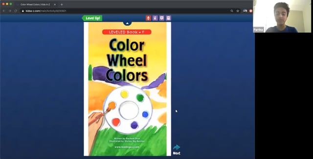 Read Aloud - Color Wheel Colors