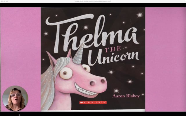 Vello read aloud for Gotwals - Rollins - Thelma the Unicorn