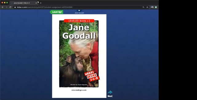Vello Read Aloud - Jane Goodall
