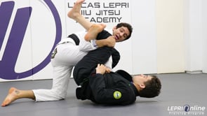 Straight Ankle Lock Escape from 50/50 Guard to Side Control