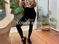 Lower Body Workout - 20 minutes