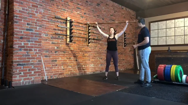 The Dumbbell Overhead Squat 