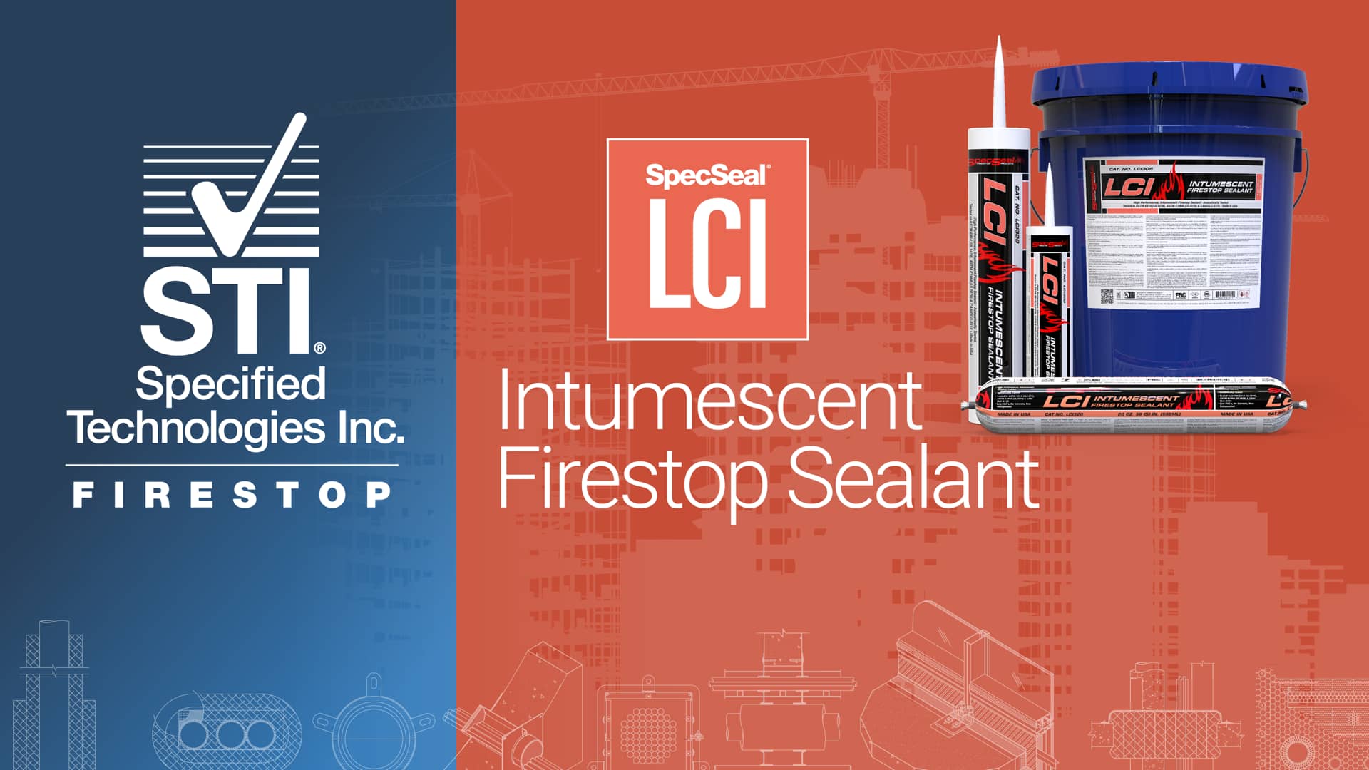 LCI Intumescent Firestop Sealant on Vimeo