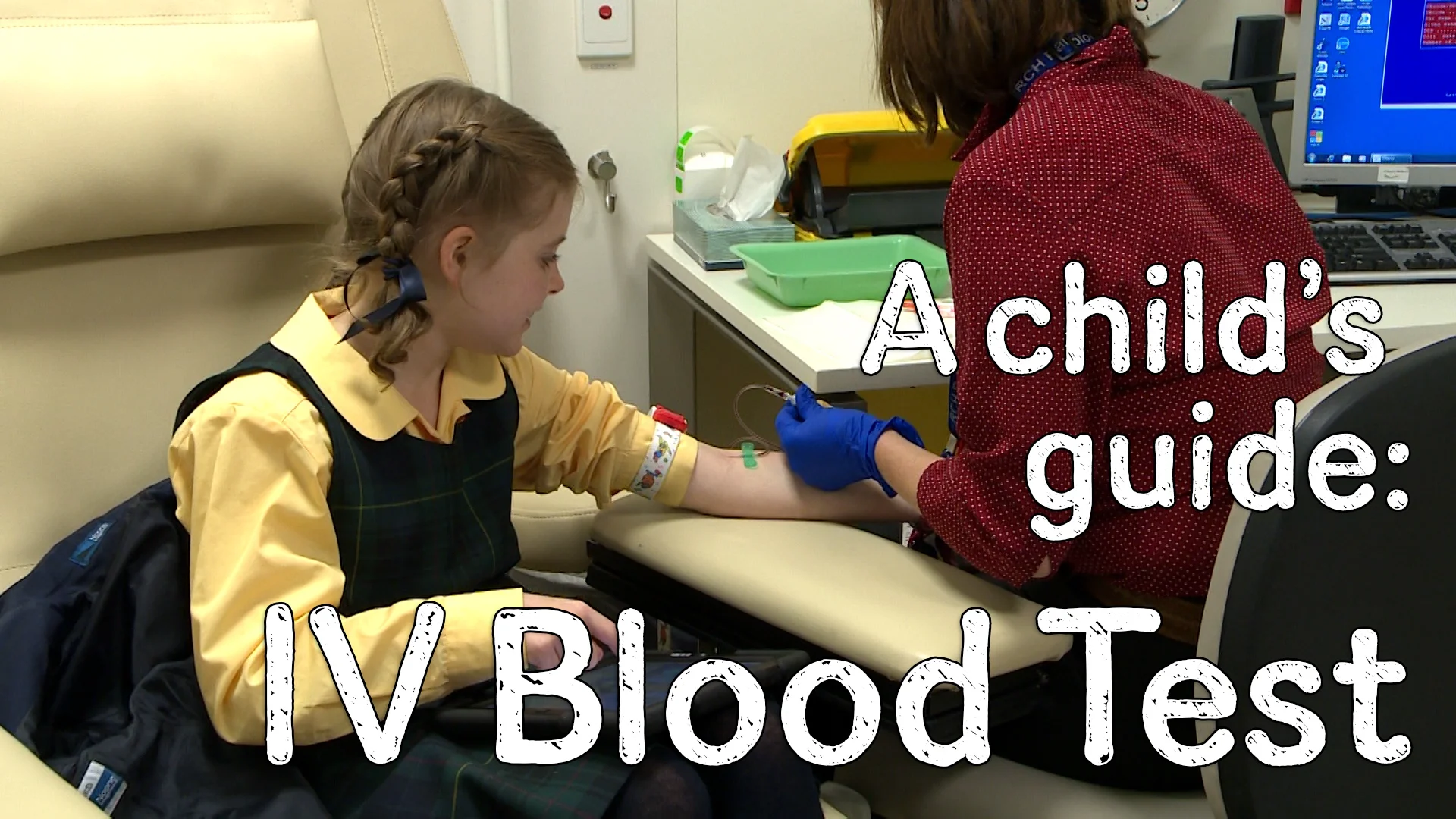 A child's guide to hospital: IV Blood Test