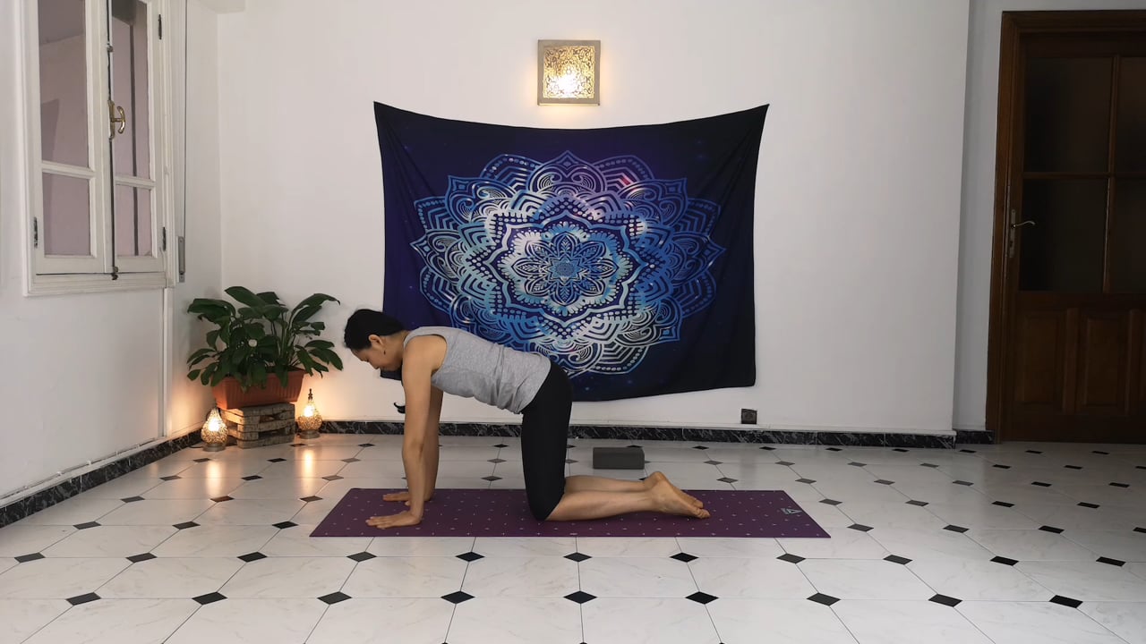 Jour 18. Yoga tonus - Renforcer son centre avec Aline Rakotoson Babelon (22 min)