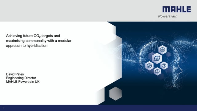 Achieving future CO2 targets and maximising commonality with a modular approach to hybridisation